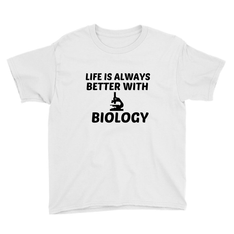 Biology Life Is Better Youth Tee | Artistshot