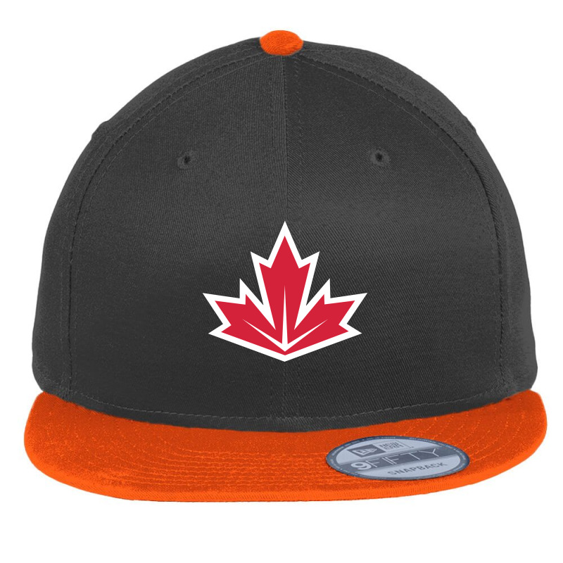 Canada Hockey Flat Bill Snapback Cap by fujishop | Artistshot