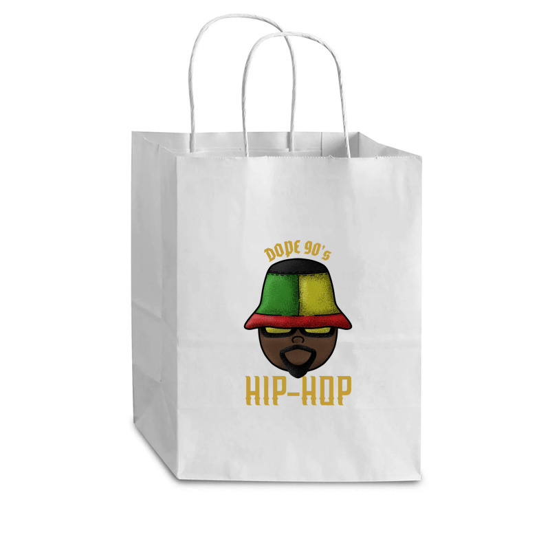 Dope 90's Hip-hop Cub Paper Bag - 8 X 4 1/2 X 10 1/4 | Artistshot