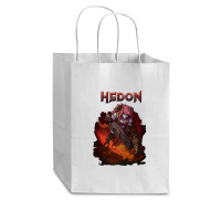 Hedon Original Cover Art (clothing Splash) Cub Paper Bag - 8 X 4 1/2 X 10 1/4 | Artistshot