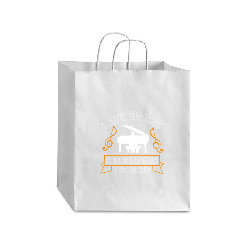 Life Is But A Dream For The Dead Debie Paper Bag - 10 X 5 X 13 | Artistshot