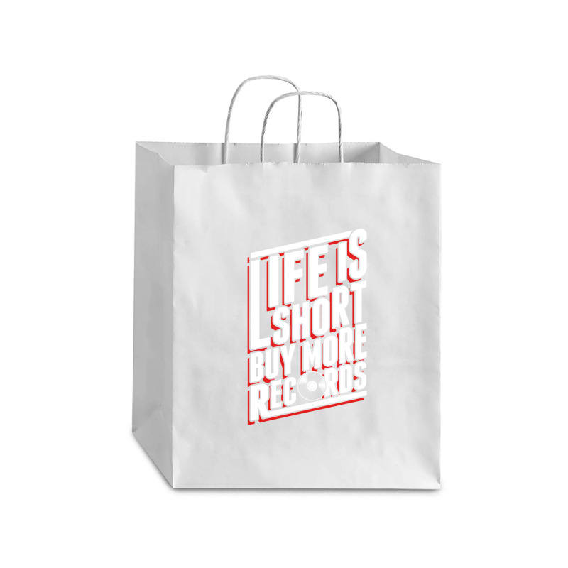 Life Is Short Debie Paper Bag - 10 X 5 X 13 | Artistshot