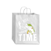 Fisherman,rise,and,shine,it's,fishing,time,2,family,funny,fatherday,fa Debie Paper Bag - 10 X 5 X 13 | Artistshot