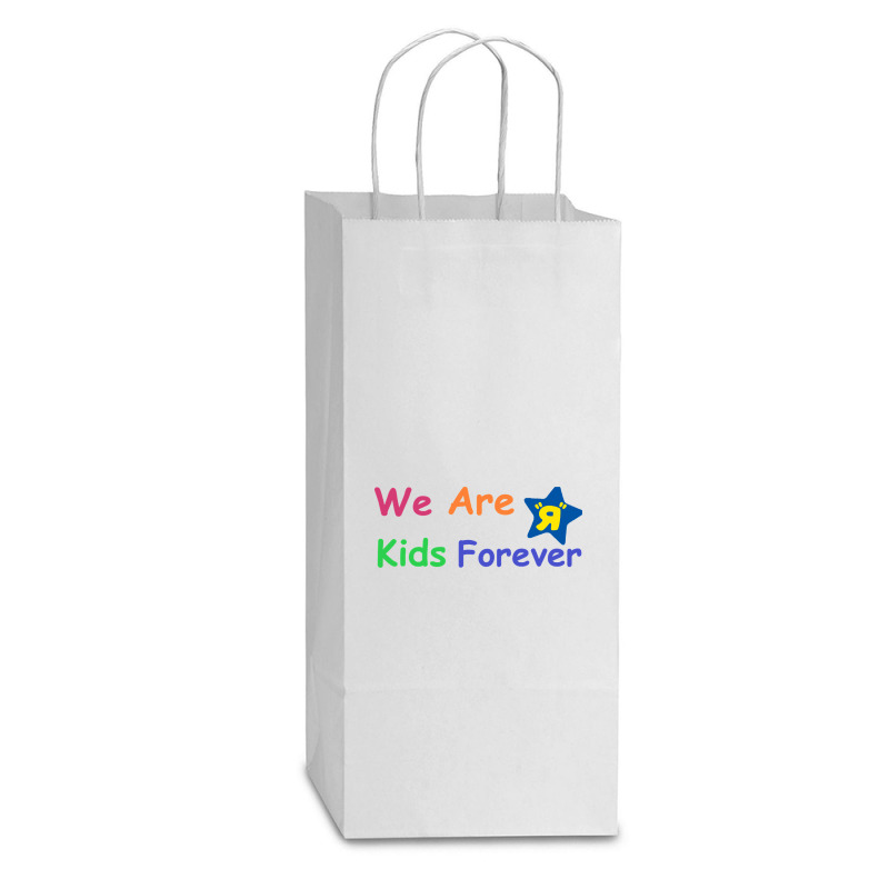 Tru Kids Double Wine Paper Bag - 6 1/2 X 3 1/2 X 12 3/8 | Artistshot