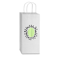 Cute Kiwi Costume Halloween Cute Fruit Double Wine Paper Bag - 6 1/2 X 3 1/2 X 12 3/8 | Artistshot