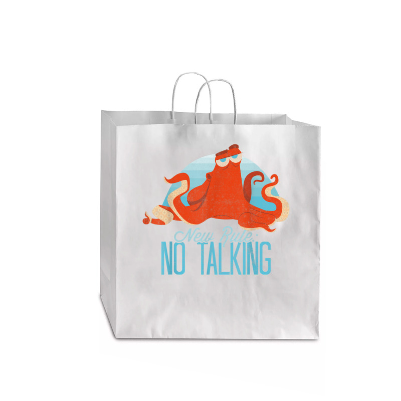 Finding Dory Hank No Talking Graphic Jumbo Paper Bag - 18 X 7 X 18 3/4 | Artistshot