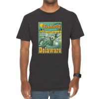 Let's Go Fishing In Delaware Premium Vintage T-shirt | Artistshot