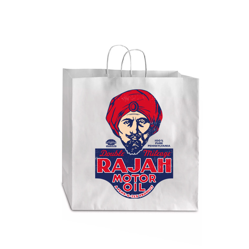 Rajha Motor Oil Jumbo Paper Bag - 18 X 7 X 18 3/4 | Artistshot