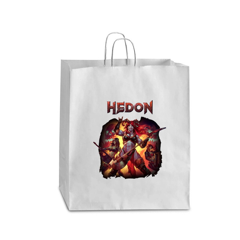 Hedon Album Cover Art (clothing Splash) Queen Paper Bag - 16 X 6 X 19 1/4 | Artistshot