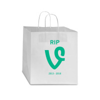 Rip Vine V2 Essential Star Paper Bag - 13 X 7 X 13 | Artistshot