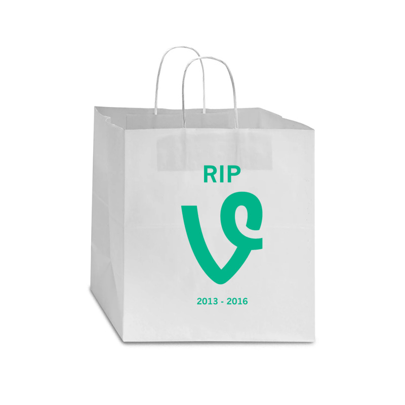 Rip Vine V2 Essential Star Paper Bag - 13 X 7 X 13 | Artistshot