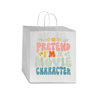 Hippie Halloween Costume Pretend I'm A Movie Character Star Paper Bag - 13 X 7 X 13 | Artistshot