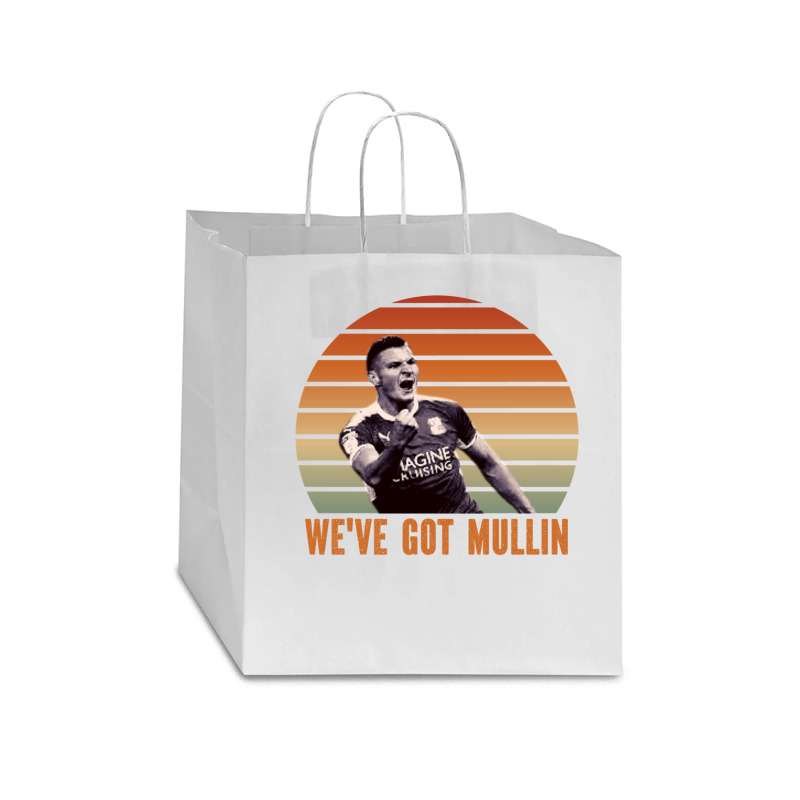 Wrexham, Super Paul Mullin, We've Got Mullin, Wrexham Supporter Essent Star Paper Bag - 13 x 7 x 13 by cm-arts | Artistshot