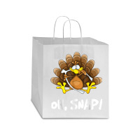 Wishbone Oh Star Paper Bag - 13 X 7 X 13 | Artistshot