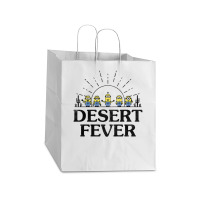 Desert Fever Take Out Paper Bag - 14 X 10 X 15 1/2 | Artistshot