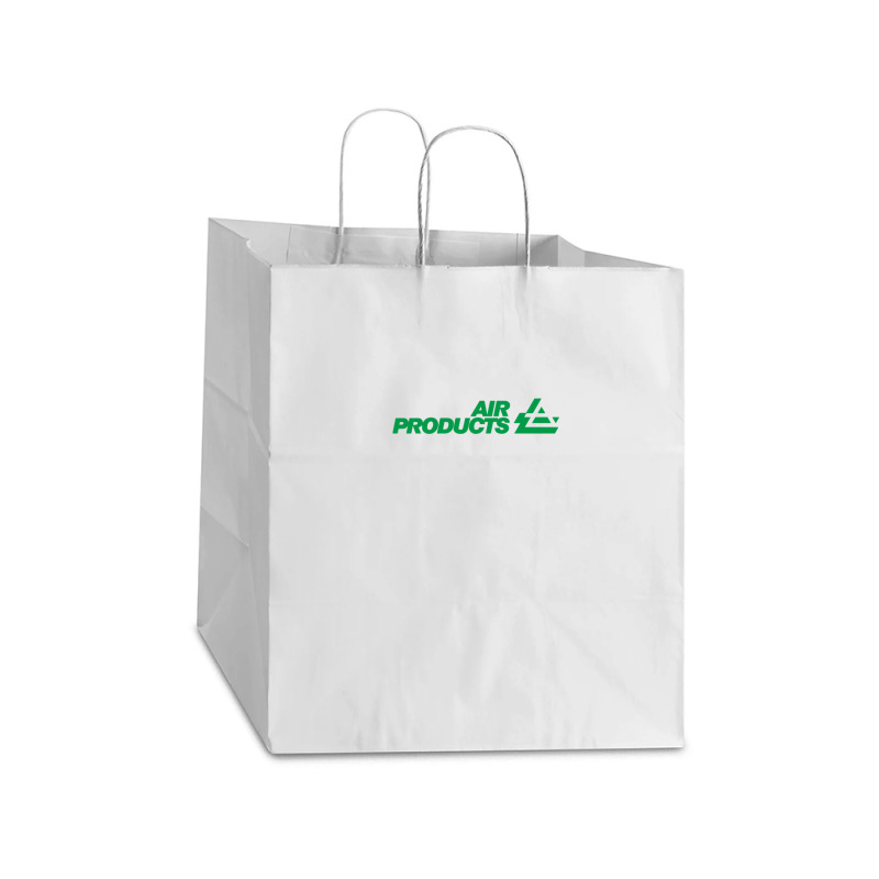 Amazing Air Products Green Design Take Out Paper Bag - 14 X 10 X 15 1/2 | Artistshot