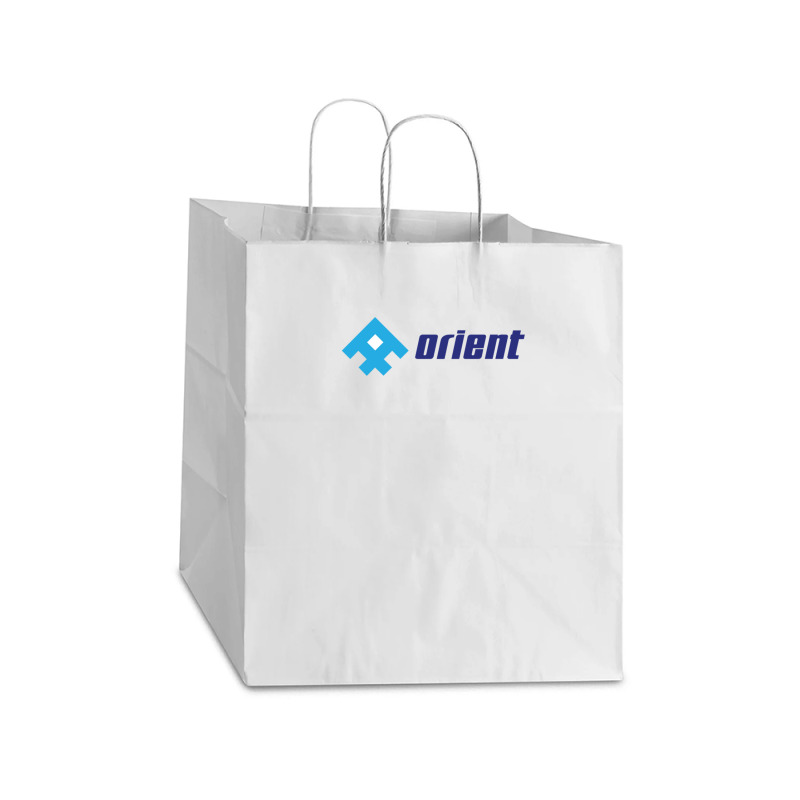 Amazing Orient Sigorta Design Take Out Paper Bag - 14 X 10 X 15 1/2 | Artistshot