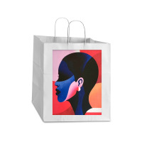 Beautiful Canvas Painting 24x36 Design Take Out Paper Bag - 14 X 10 X 15 1/2 | Artistshot