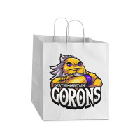 Death Mountain Goron_s Ocarina Of Time Take Out Paper Bag - 14 X 10 X 15 1/2 | Artistshot