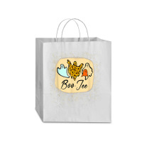 Boo Jee Ghost Leopards Halloween Scary Night Horror Traveler Paper Bag -13 X 6 X 15 3/4 | Artistshot