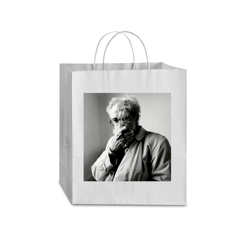 Jean-luc Godard French-swiss Film Director Traveler Paper Bag -13 X 6 X 15 3/4 | Artistshot