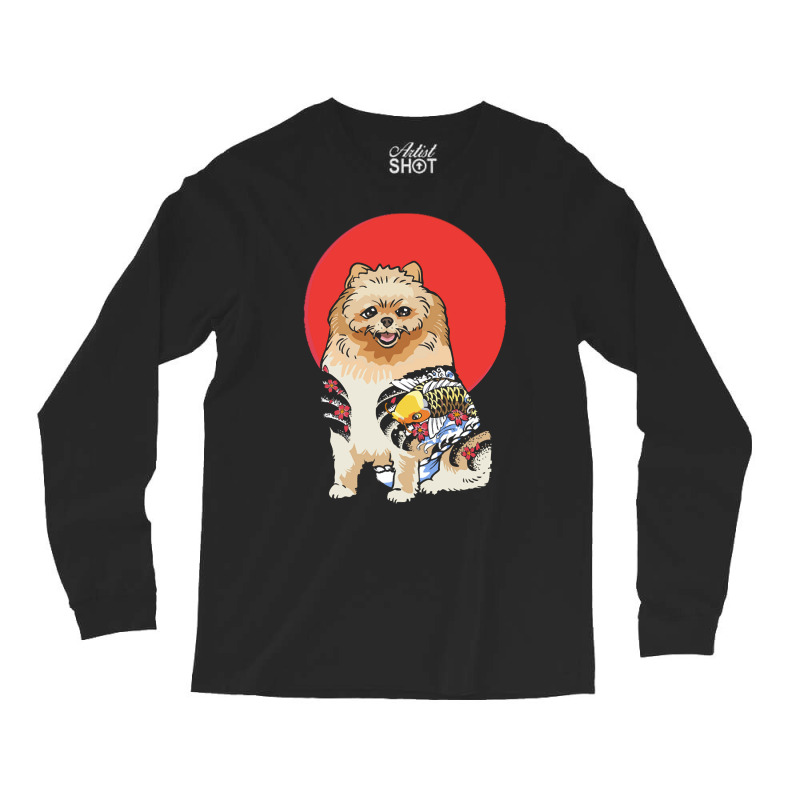 Pomeranian T  Shirt Yakuza  Pomeranian T  Shirt Long Sleeve Shirts by victorycanola | Artistshot