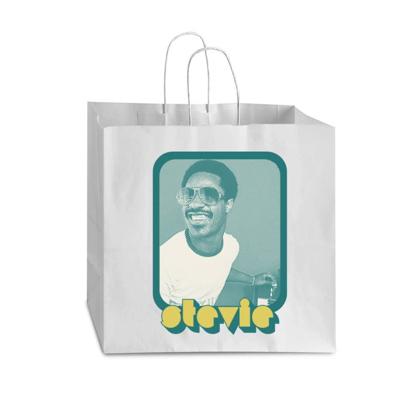 C:\users\dell\desktop\l2\chung 7\stevie Wonder Stevie Wonder ___ Retro Vogue Paper Bag - 16 X 6 X 12 | Artistshot