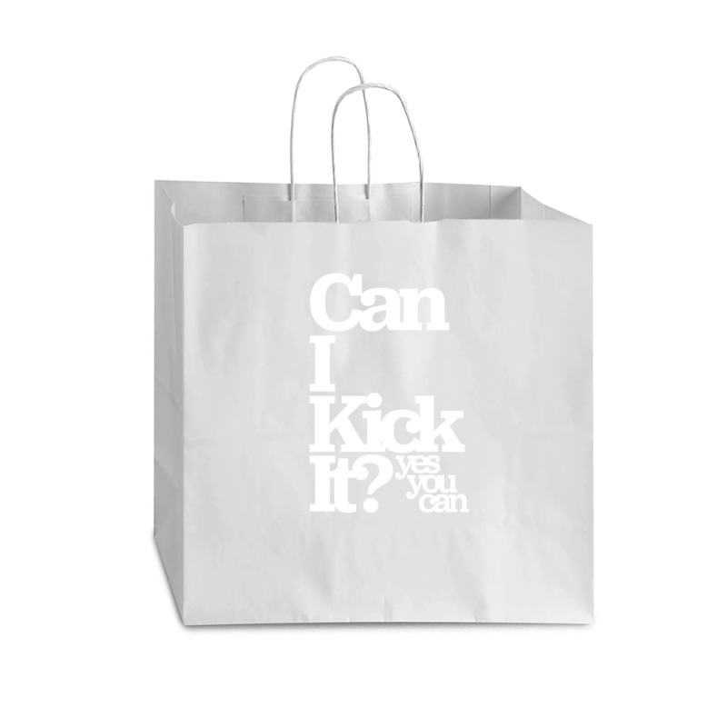 Can I Kick It Yes You Can! Great Gift For Old School Hiphop Heads Vogue Paper Bag - 16 X 6 X 12 | Artistshot