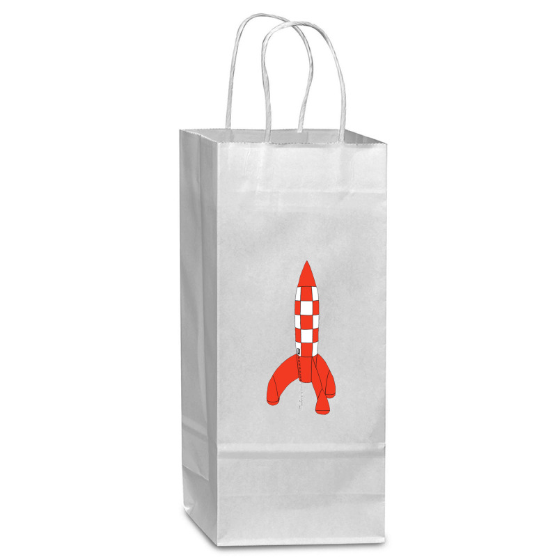 Shooting Star Strange Active Wine Paper Bag - 5 1/2 X 3 1/4 X 13 | Artistshot