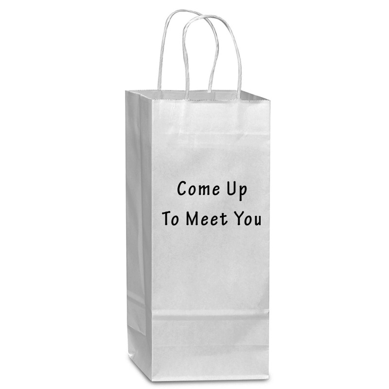 Come Up To Meet You By Jackmiller1 T Shirt Wine Paper Bag - 5 1/2 X 3 1/4 X 13 | Artistshot