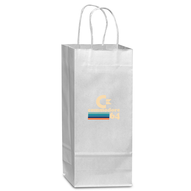 Commodore 64 - Retro Computers Wine Paper Bag - 5 1/2 X 3 1/4 X 13 | Artistshot