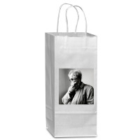 Jean-luc Godard French-swiss Film Director Wine Paper Bag - 5 1/2 X 3 1/4 X 13 | Artistshot