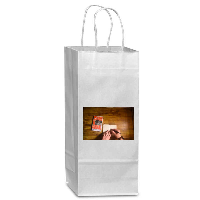 Reading Godard Wine Paper Bag - 5 1/2 X 3 1/4 X 13 | Artistshot