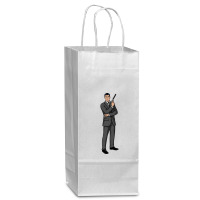 C:\users\dell\desktop\l2\chung 7\spies Spy Guy_.png Wine Paper Bag - 5 1/2 X 3 1/4 X 13 | Artistshot