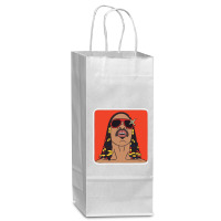 C:\users\dell\desktop\l2\chung 7\stevie Wonder Retro Wonder.png Wine Paper Bag - 5 1/2 X 3 1/4 X 13 | Artistshot