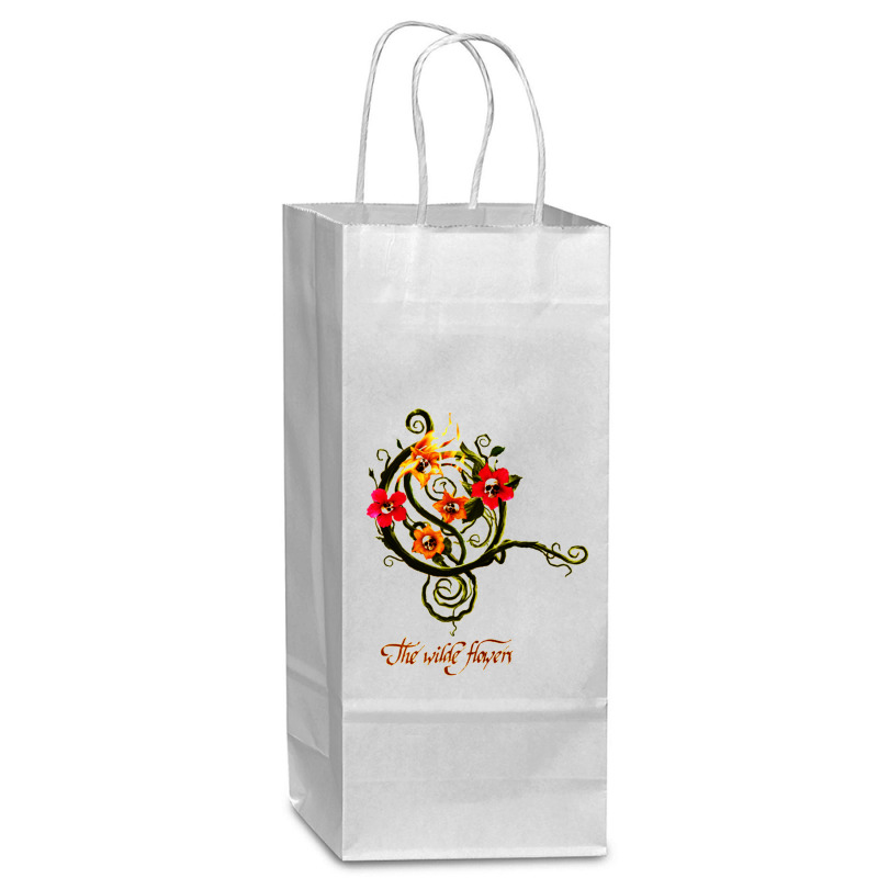 Opeth-wilde Flowers Wine Paper Bag - 5 1/2 X 3 1/4 X 13 | Artistshot