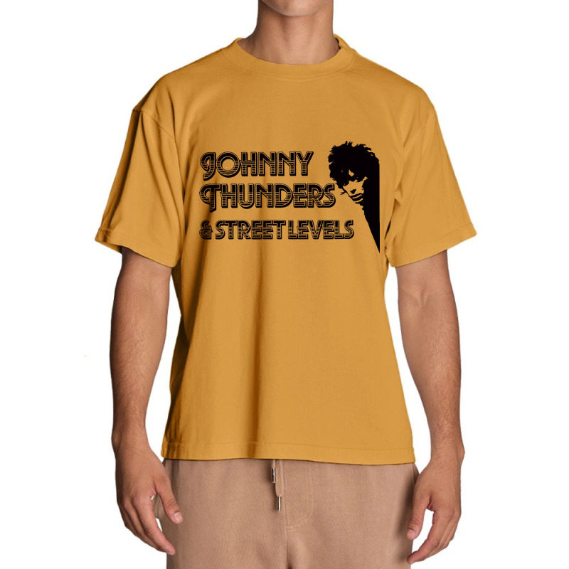 Johnny Thunders Faded Retro Design Urban Heavy T-shirt by harumayali | Artistshot