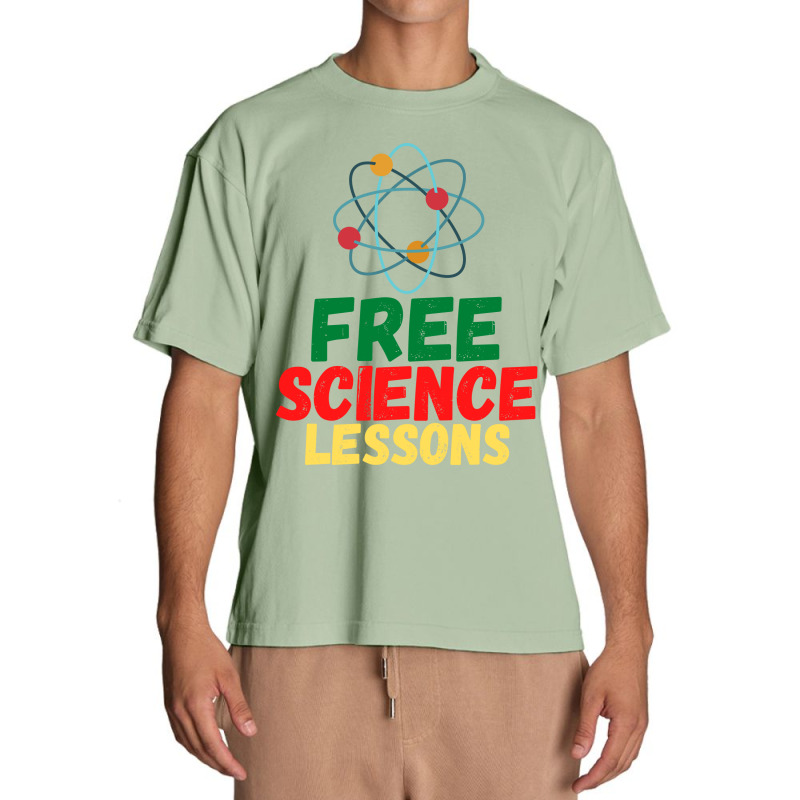 Free Science Lessons - Atom Symbol Urban Heavy T-shirt | Artistshot