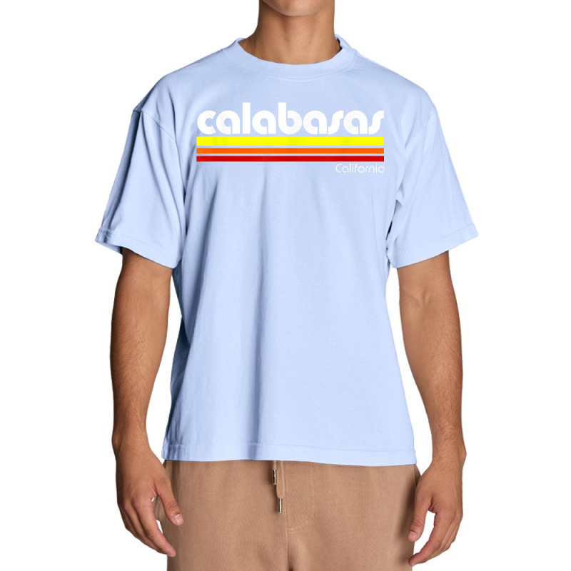 Retro Calabasas California T Shirt Urban Heavy T-shirt by TeaMenShop | Artistshot