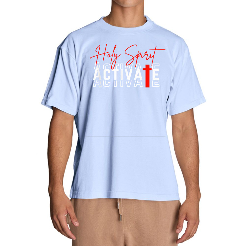 Holy Spirit Activate T Shirt Urban Heavy T-shirt | Artistshot