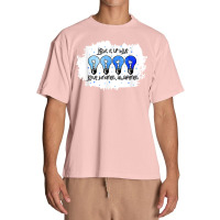 Light It Up Blue Autism Awareness Present Autism Mom Teacher T Shirt Urban Heavy T-shirt | Artistshot