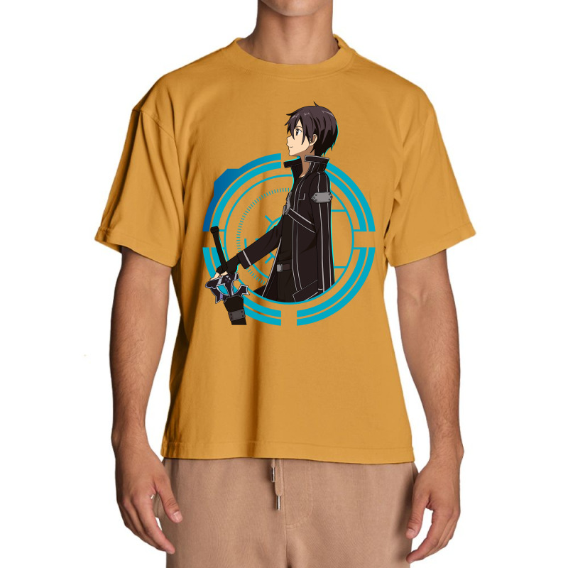 Sword Art Online -  Kirito Urban Heavy T-shirt by Hala-Art | Artistshot