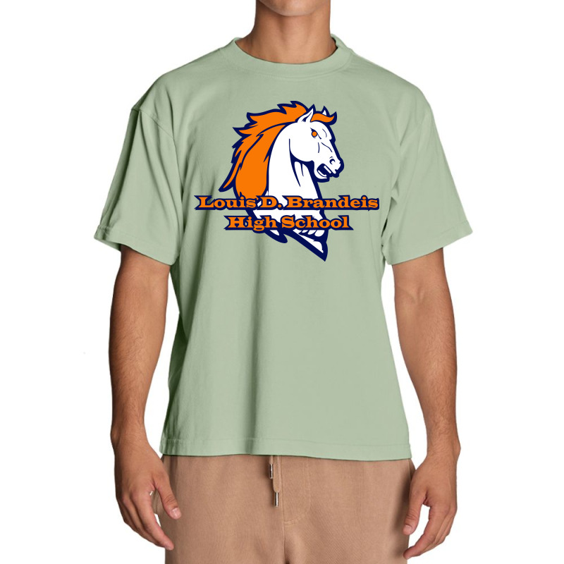 Louis D Brandeis High School, San Antonio Urban Heavy T-shirt by FormulasData | Artistshot