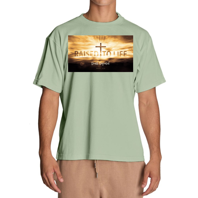 Raised To Life Easter Sunday Urban Heavy T-shirt | Artistshot