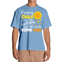 Autism Awareness T  Shirt Autism Special Education Teacher Shirt Sunfl Urban Heavy T-shirt | Artistshot