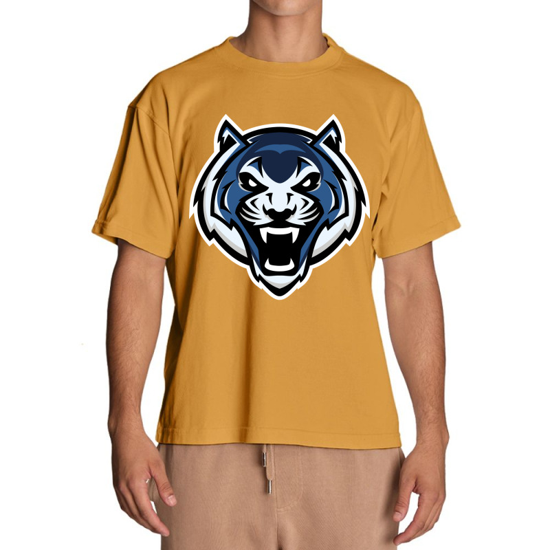 Lincoln Blue Tigers Urban Heavy T-shirt by tonyleo | Artistshot