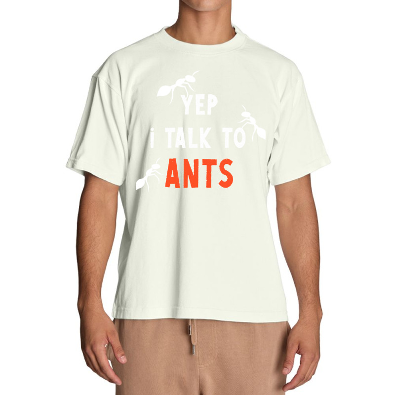 Ant T  Shirt Ant Joke Design For Ant Insect Pet Owners T  Shirt Urban Heavy T-shirt | Artistshot