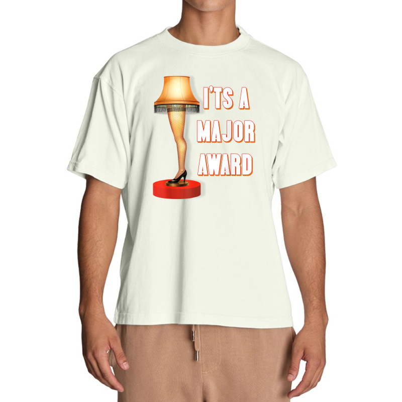 Its A Major Award Xmas Christmas Leg Lamp Urban Heavy T-shirt by Yuh2105 | Artistshot