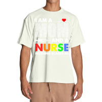 Im A Mom And A Nurse Nothing Scares Me T  Shirt I'm A Mom And A Nurse Urban Heavy T-shirt | Artistshot