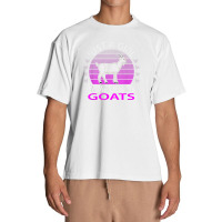 Just A Girl Who Loves Goat Farm Animal Urban Heavy T-shirt | Artistshot